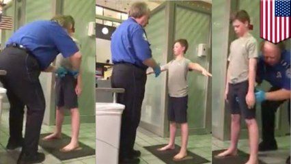 Angry mom says TSA airport pat down traumatized her son