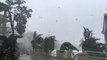 Wind Howls Through Airlie Beach as Cyclone Debbie Hits