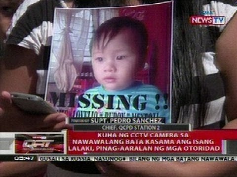 Kuha ng CCTV camera sa nawawalang bata kasama ang isang lalaki, pinag-aaralan ng mga otoridad