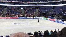 2017 WC Helsinki Practice Day 2 - Yuzuru Hanyu FS Run-through