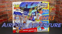 Toy Story Action Links Junkyard Escape Toy Review Superheroes Spiderman and Superman Ride
