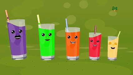 Color Beverages Finger Family Nursery Rhymes Kids Videos Songs for Children & Baby by artnutzz TV