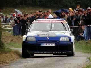 Les clios en rallyes