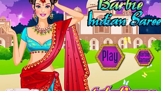barbie doll saree games