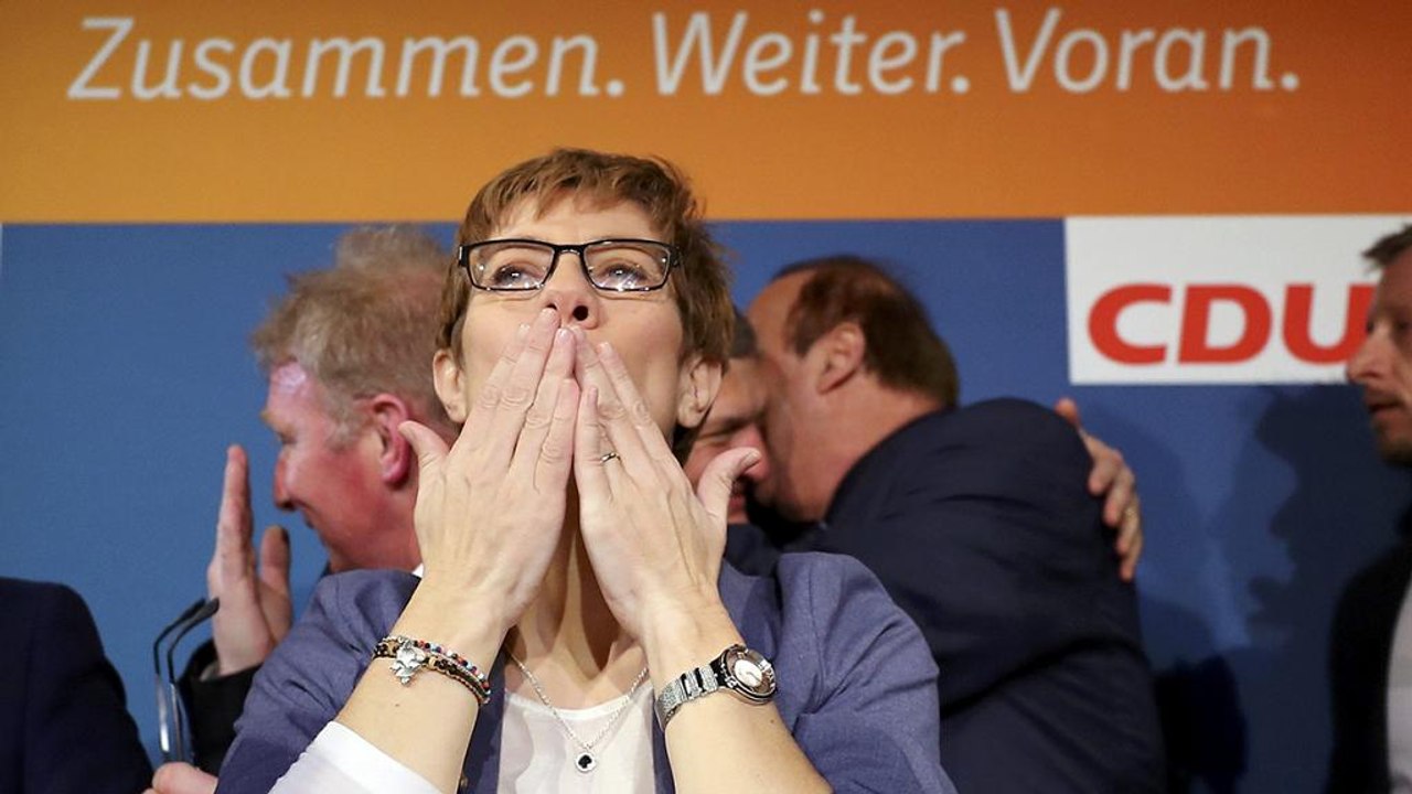 CDU gewinnt Landtagswahl an der Saar - kein 'Schulz-Effekt'