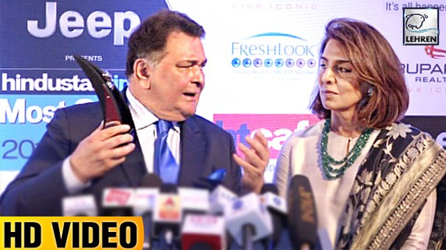 Rishi Kapoor's Hilarious Reply To Reporter At HT Most Stylish Awards 2017