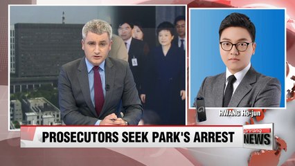 Download Video: Prosecutors request arrest warrant for Park Geun-hye