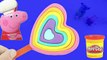 Utube Kids 09 - PLAY DOH FROZEN HEART! - MAKE lollipop playdoh with Peppa pig and Paw patr