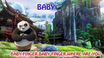 Finger Family KUNGFU PANDA 3: Tigress Po Kai || Rhymes for Kids and Babies - ChildrenSongs