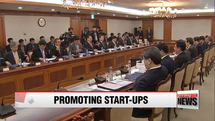 Korea's acting president vows to expand funds for start-ups