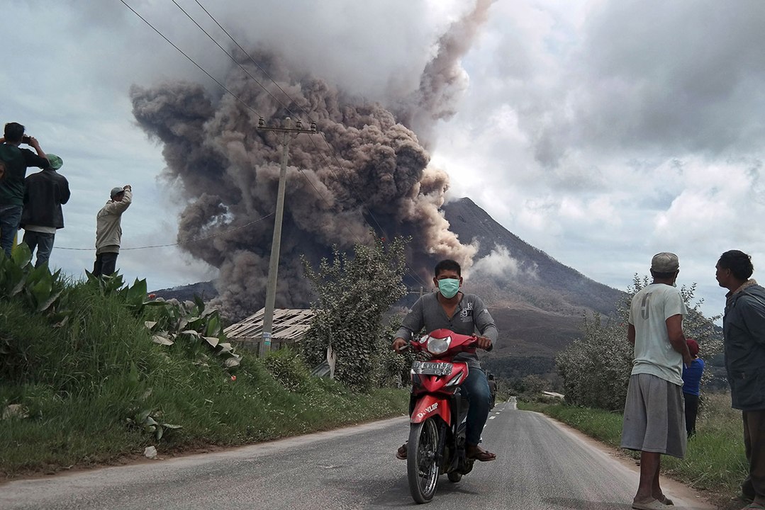 terrible catastrophe capturée par la caméra