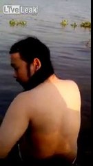 women bathing in river