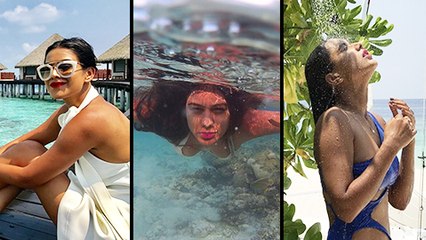 Nia Sharma's HOT vacation clips out | TellyMasala