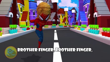 Power Rangers Mini 3D Finger Family | Nursery Rhymes | 3D Animation In HD From Binggo Chan