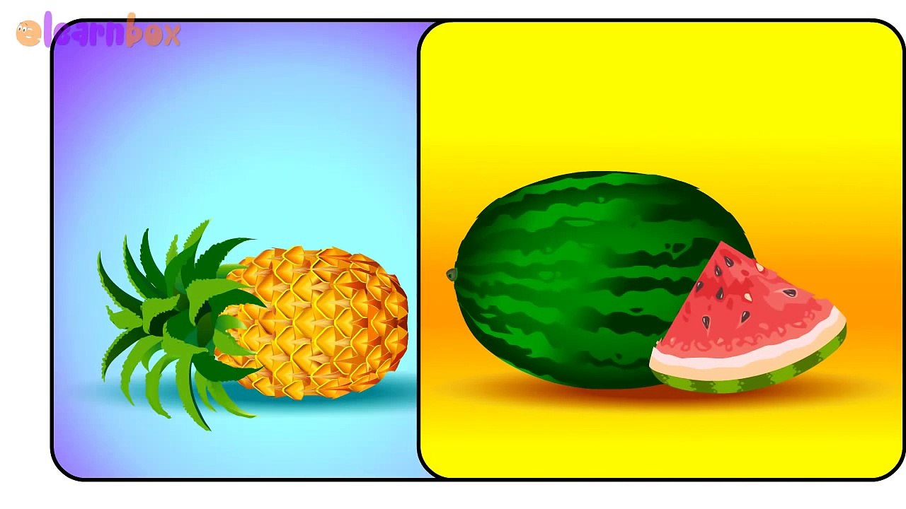 five little fruits | learn fruits | fruits song | nursery rhymes | kids songs