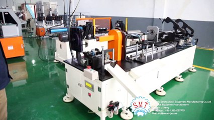 motor slot paper cutting and inserting machine for deep well pump