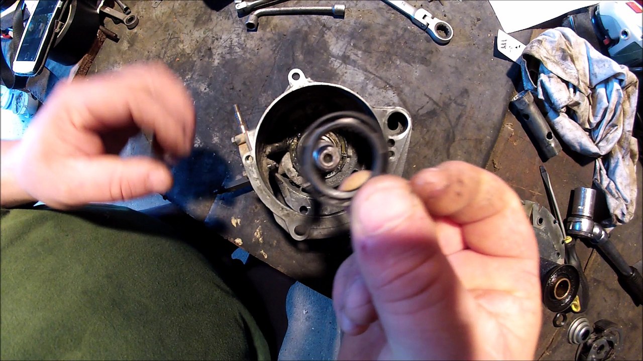 Montage bas moteur