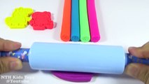 Learn Colors Play Doh Candy Peppa Pig Elephant Frog Lion Animal Molds Fun & Creative for K