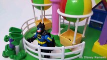 Batman Hulk team up against Elsa Stop motion Spiderman Superhero Animation Movie Clips PLA