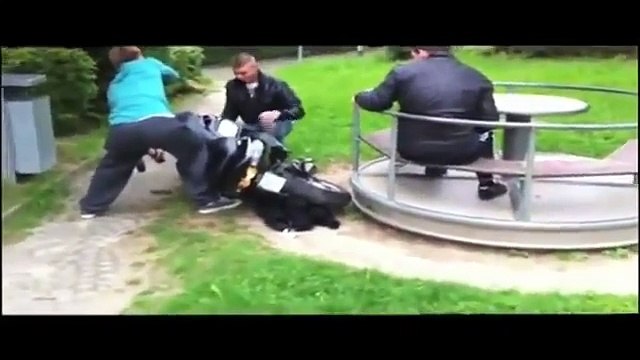 Motorcycle-Powered Merry-Go-Round Fail BestDramaTv.Net