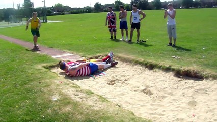 Download Video: LONG JUMP FAIL - 1 - Human Long Jump - Silent's Ankle Sprain http://BestDramaTv.Net