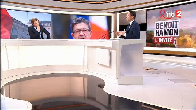 Dans le 20h de France 2, Benoit Hamon dénonce les coups de couteaux dans le dos de ceux qui rejoignent Emmanuel Macron
