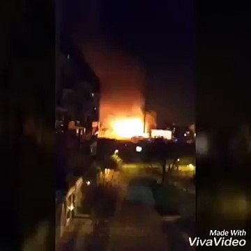 Bondy : Incendie très impressionnant et explosions dans une zone industrielle conforama monsterbuzz.fr