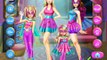 ☆ Super Barbie Sisters Transform Episode Full Dress Up Game For Little Kids & Toddler
