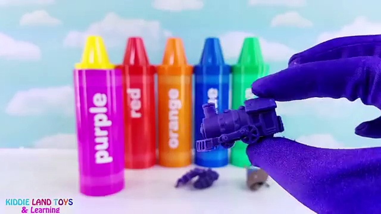 Peppa Pig Toy Surprise Jumbo Crayons! Best Learn Colors Video for Kids Toddlers Children!