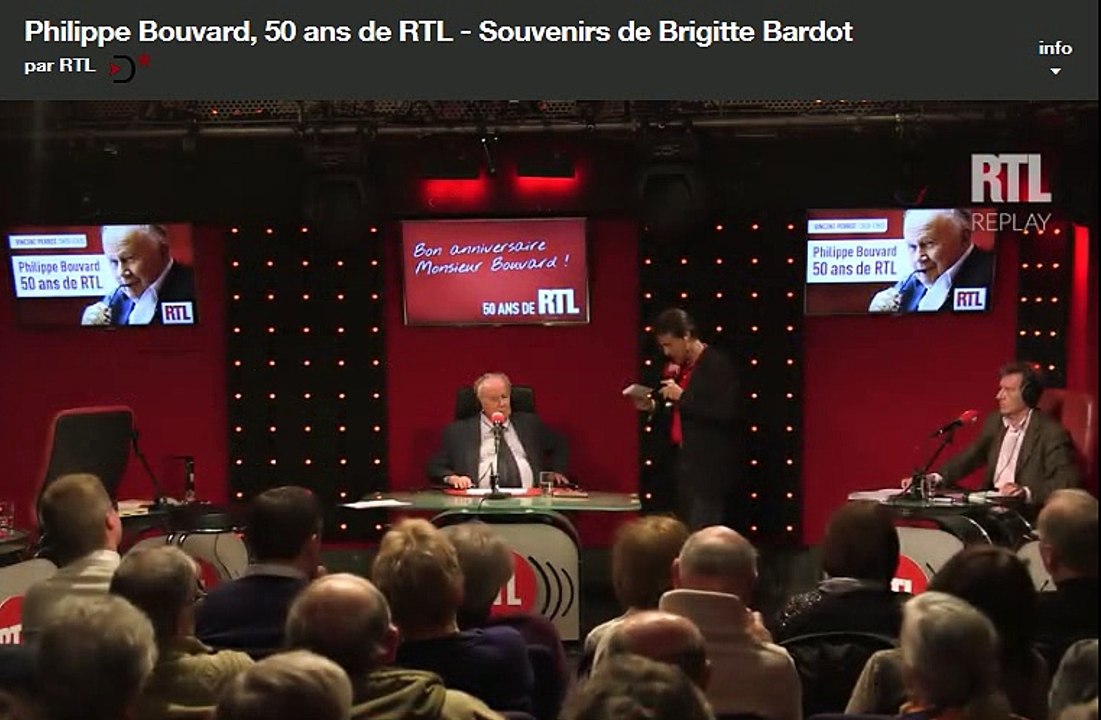 Philippe Bouvard émision de ses 50 ans de carrière