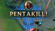 [League of Legends] - The generals easily get the most pentakill