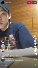 Jang Yong Jun (장용준) Elleonoel Instagram Live 20170308