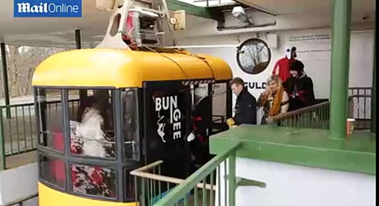 These valentines couples get naked and BUNGEE! (related)