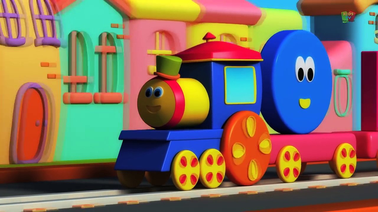 guance paffute fossetta mento | bob il treno | canzoni per bambini | Chubby Cheeks Dimple