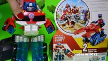 Disney Cars and Transformers Rescue Bots Adventures!! Lots of Toys