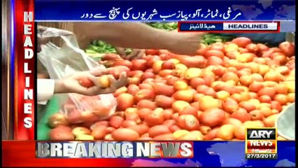 Headlines 1300 27th March 2017