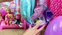 Surprise Eggs & Surprise Toys DOLLHOUSE ❤ Shopkins Frozen Elsa Barbie DisneyCarToys