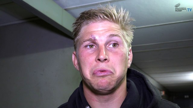 Tanguy Molcard après Romans-Valence / Provence Rugby