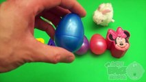 Best of Surprise Egg Learn-A-Word! Spelling Farm Animals! (Teaching Letters Opening Eggs)