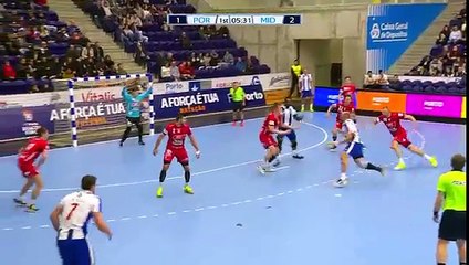 Andebol- FC Porto-Midjtylland, 33-25 (Taça EHF, Grupo B, 5.ª jornada, 25-03-17)