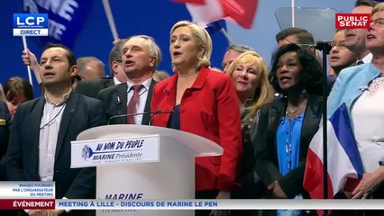 REPLAY. Meeting de Marine Le Pen à Lille (26/03/2017)