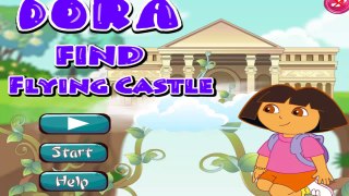 Cartoon game. Dora The Explorer - Dora and Friends Find Flying Castle. Full Episodes in En