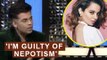 Karan Johar ADMITS Being GUILTY Of Nepotism | Shocking Video Out