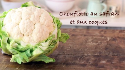 Chouflotto au safran et aux coques