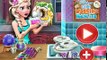 Disney Frozen Princess Elsa Dish Washing in Real Life - Frozen Princess Elsa Chores Games