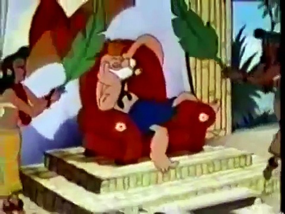 Racist Popeye The Sailor Man Cartoon Popeyes Pappy 1951