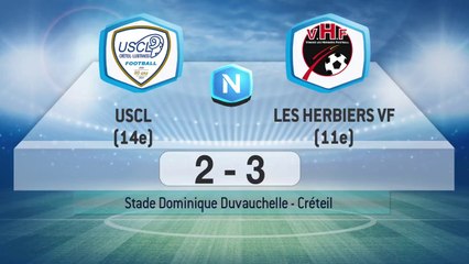 USCL 2 - 3 Les Herbiers (J26 S17/18)