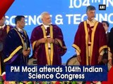 PM Modi attends 104th Indian Science Congress | Tirupati | AP | - Oneindia Telugu