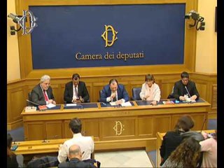 Roma - Conferenza stampa di Fucsia Fitzgerald Nissoli e Ernesto Preziosi (23.03.17)