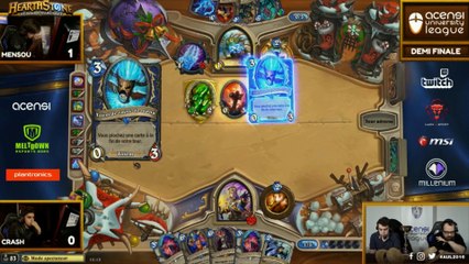 Demi Finale #2 - Hearthstone - AUL 2016